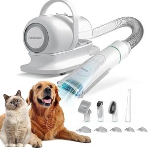 Pet Grooming Kit & Vacuum Suction 99% Pet Hair